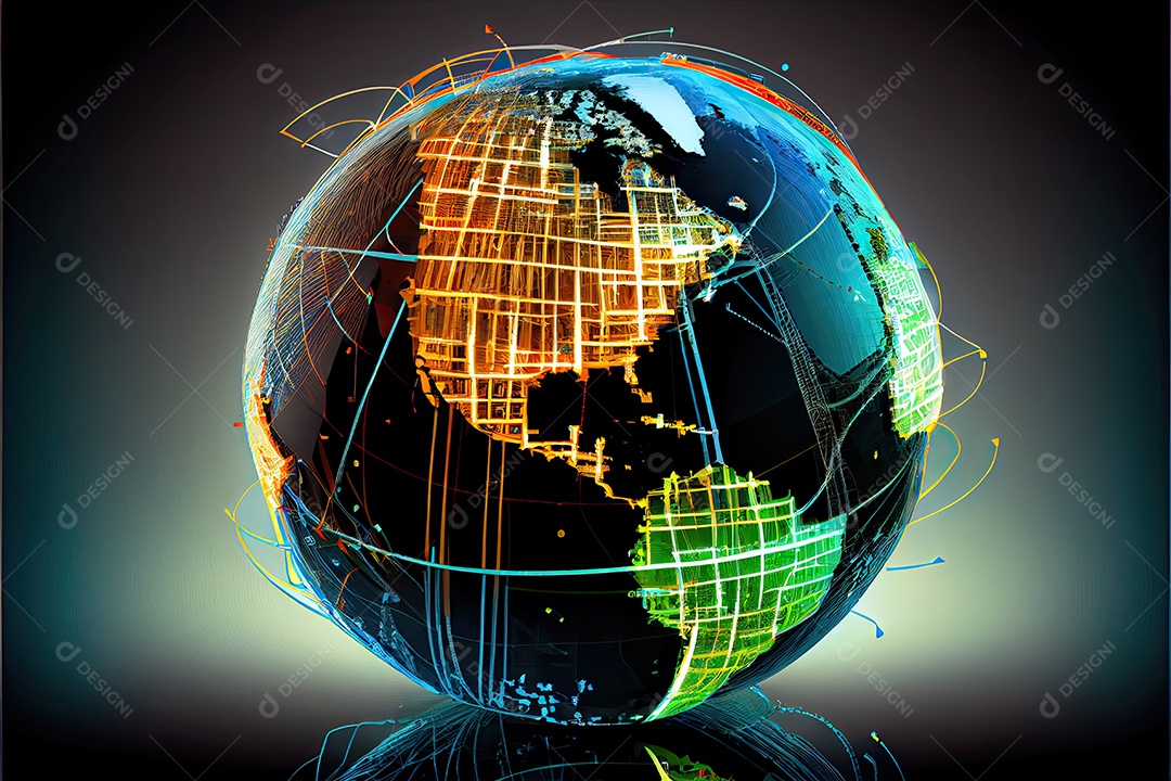Melhor Conceito de Internet de Negócios Globais.