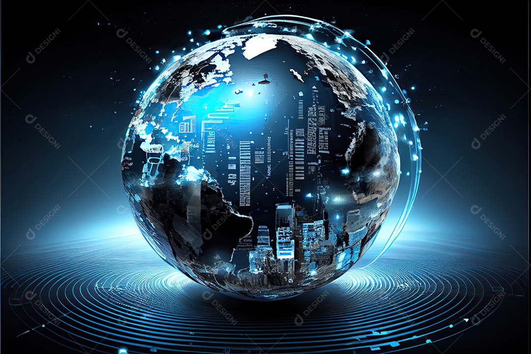 Melhor Conceito de Internet de Negócios Globais.