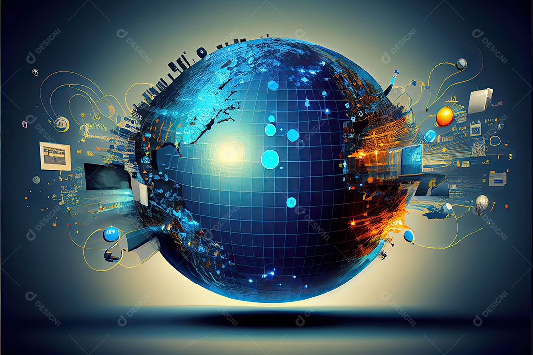 Melhor Conceito de Internet de Negócios Globais.