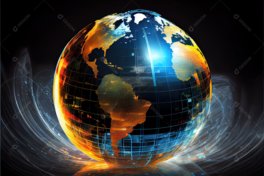 Melhor Conceito de Internet de Negócios Globais.