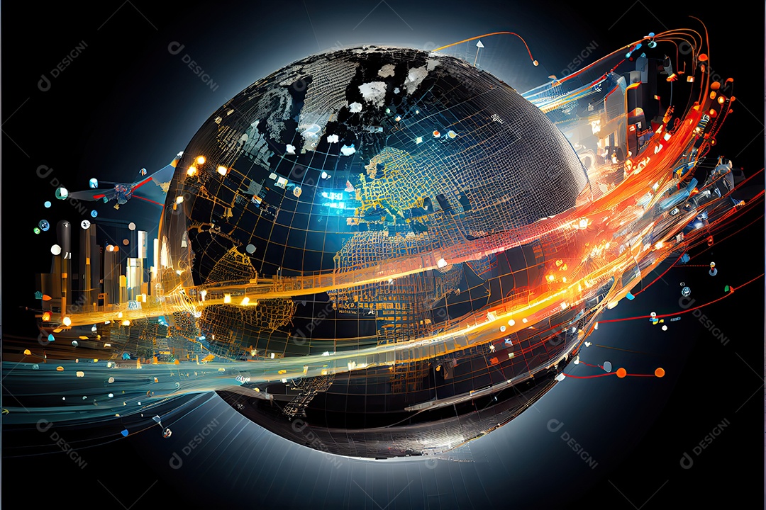 Melhor Conceito de Internet de Negócios Globais.