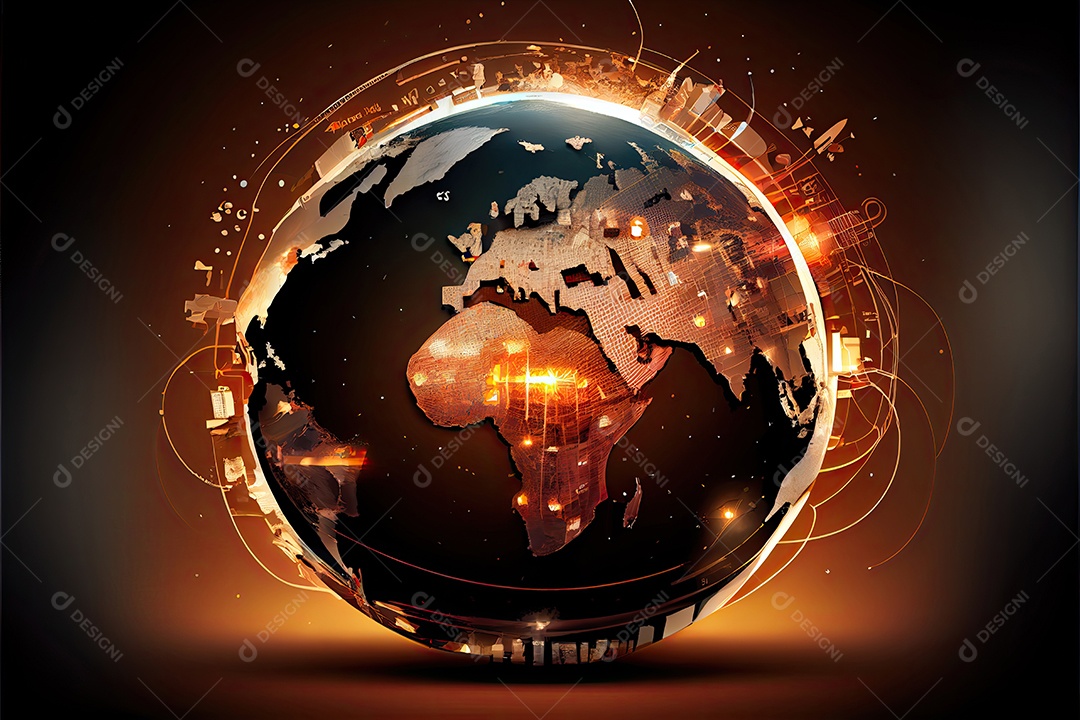 Melhor Conceito de Internet de Negócios Globais.