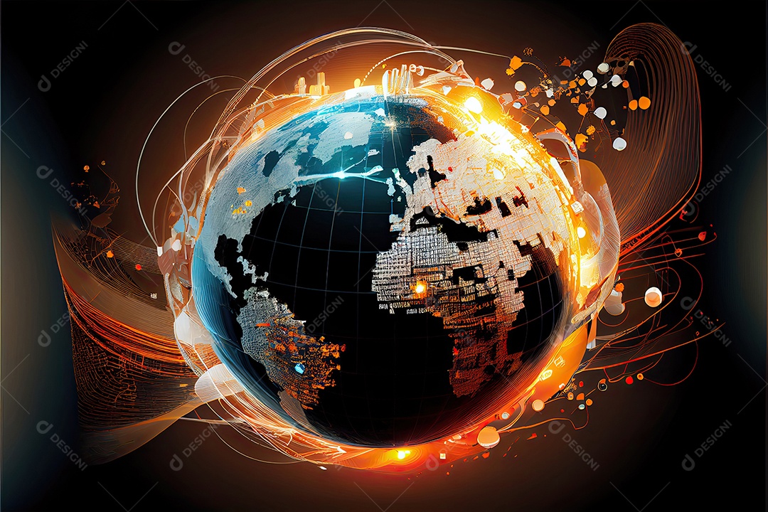 Melhor Conceito de Internet de Negócios Globais.