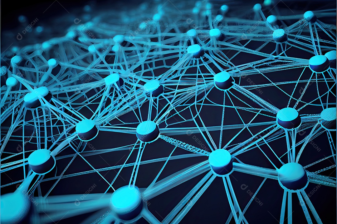 Cadeia de conexões de rede.