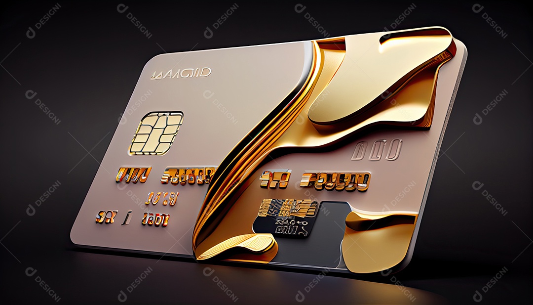 Cartão de crédito digital.