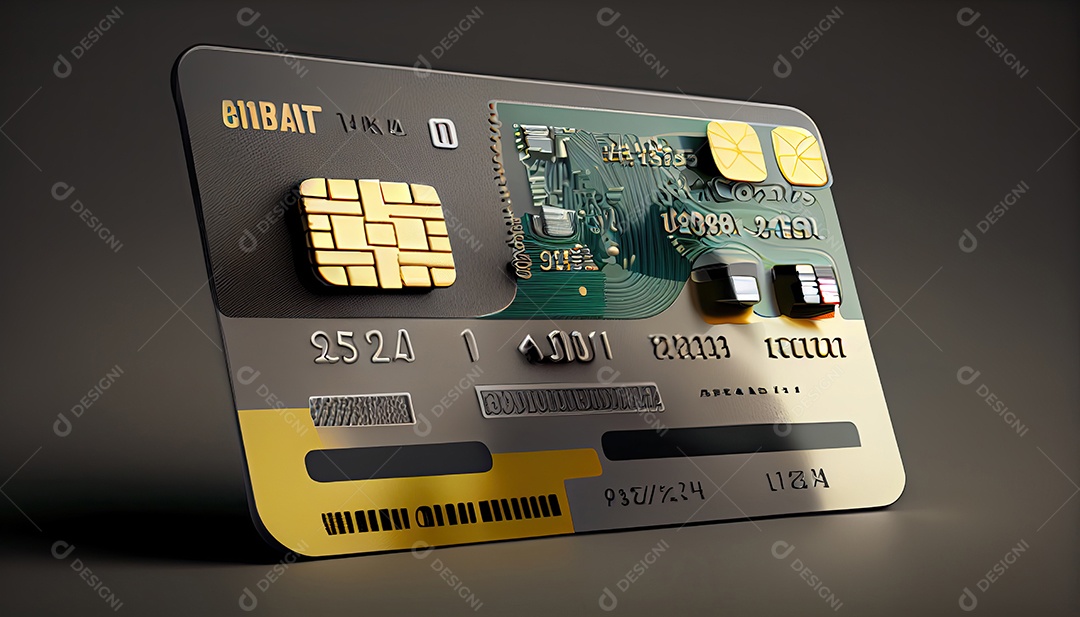 Cartão de crédito digital.