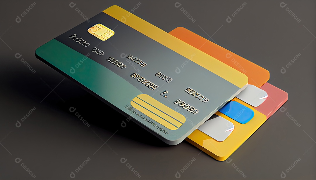 Cartão de crédito digital.