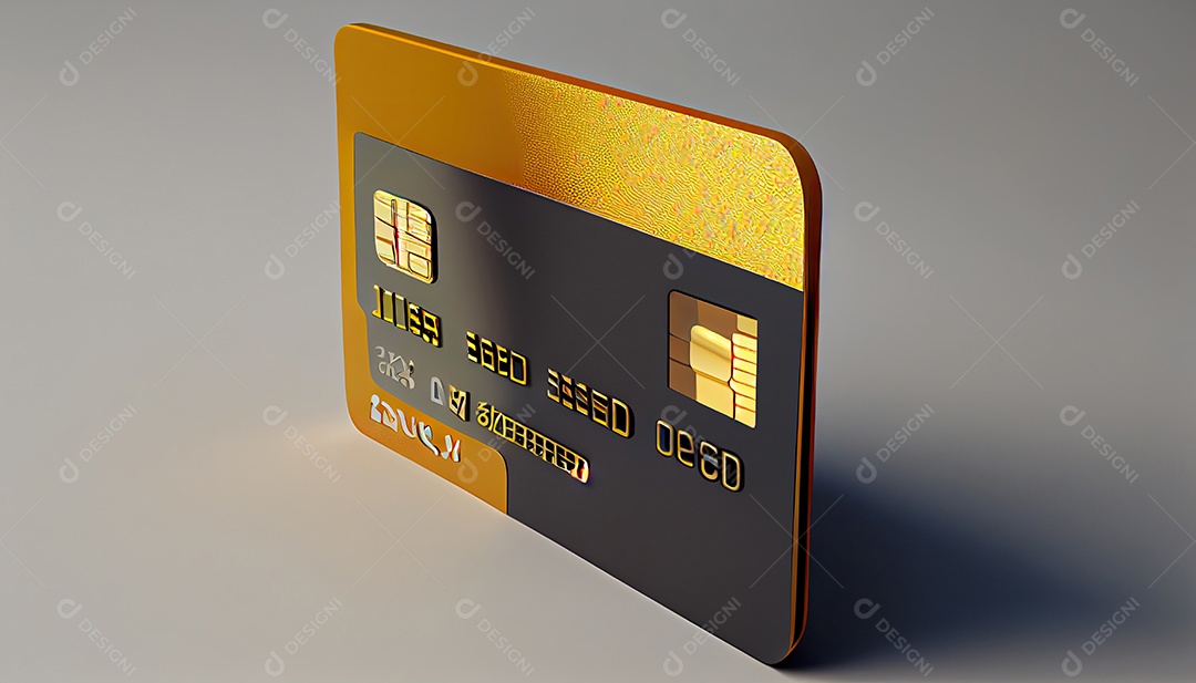 Cartão de crédito digital.