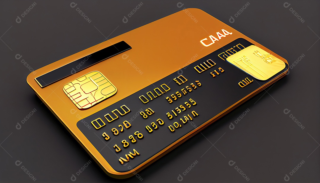 Cartão de crédito digital.