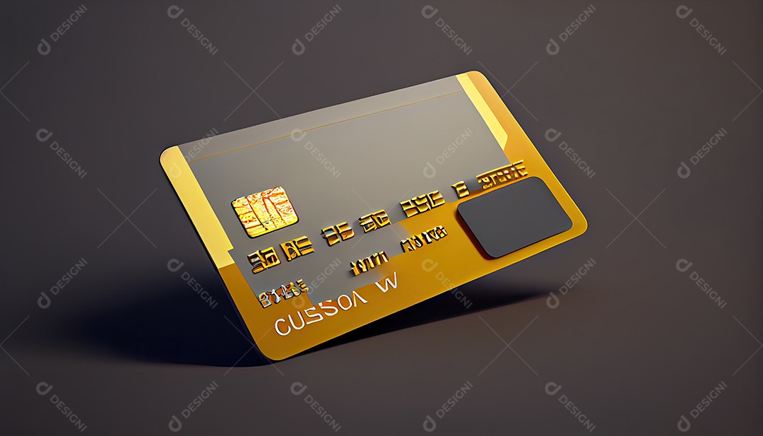 Cartão de crédito digital.