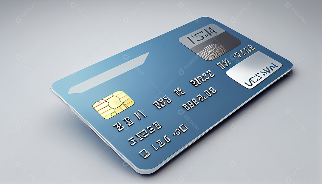 Cartão de crédito digital.