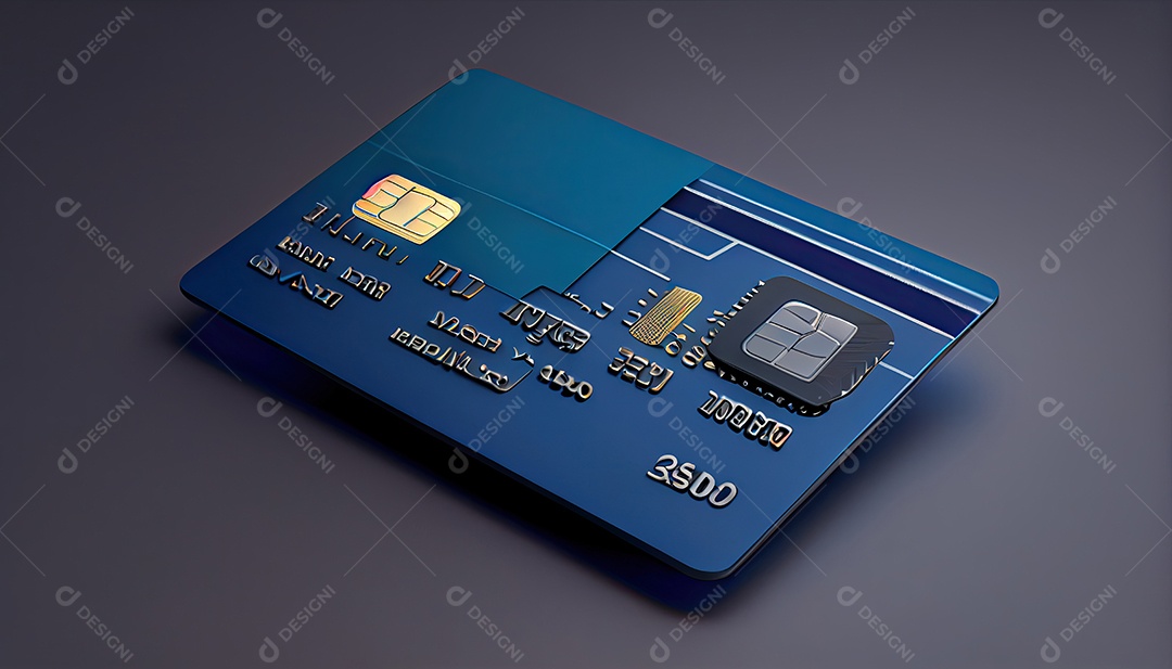 Cartão de crédito digital.