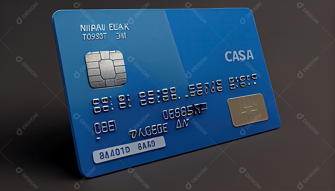 Cartão de crédito digital.