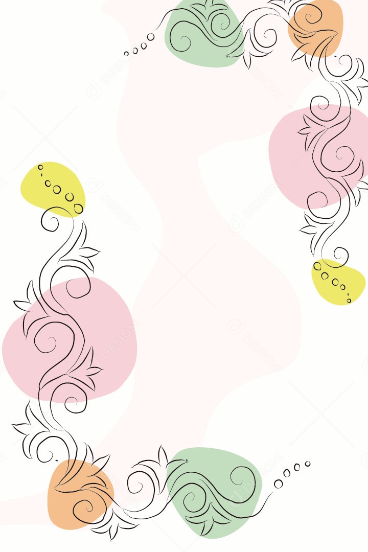 Ilustração de Flores Vetor EPS Editável