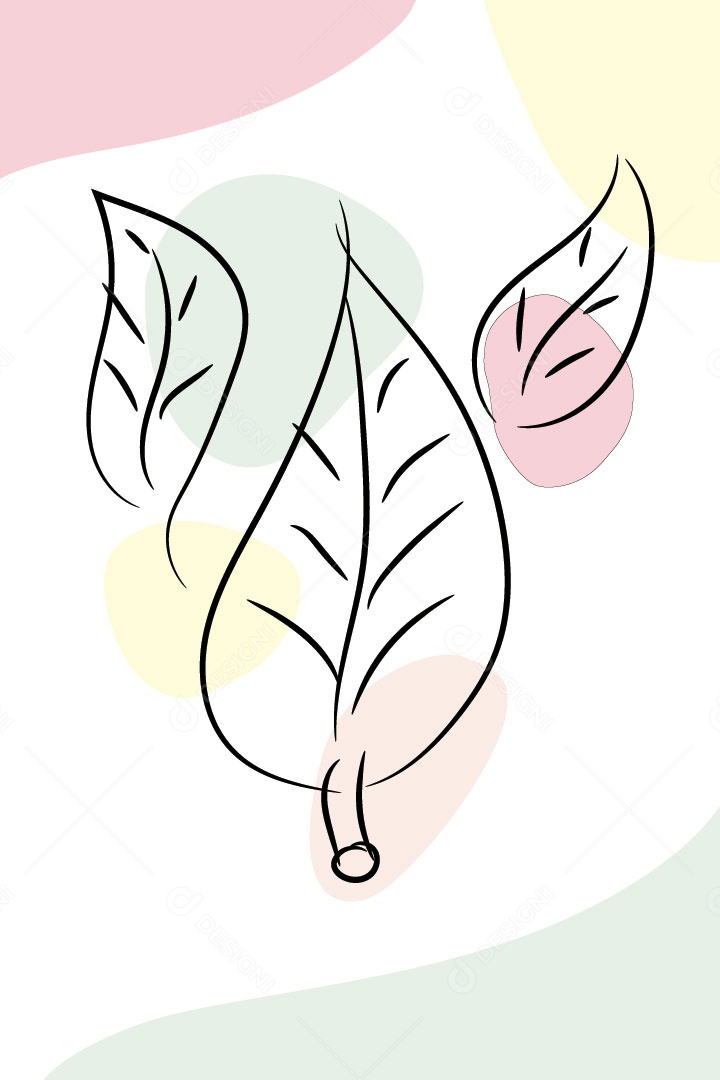 Ilustração de Flores Vetor EPS Editável