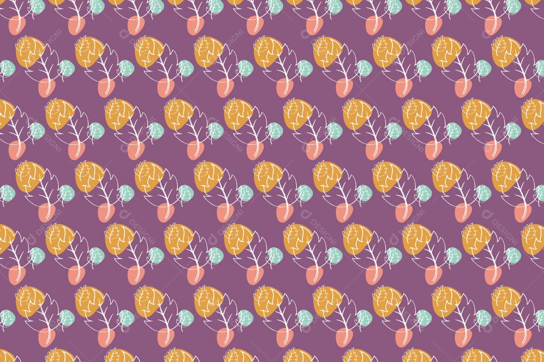 Background Abstrato Com Folhas EPS Editável