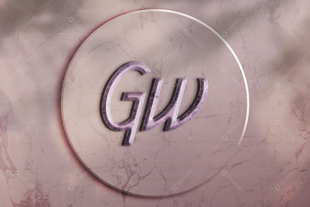 Mockup Logotipo PSD Editável