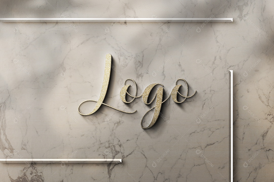 Mockup Logotipo PSD Editável