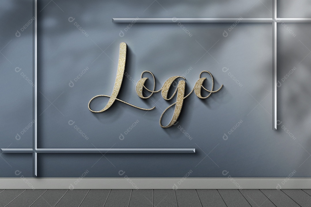 Mockup Logotipo PSD Editável