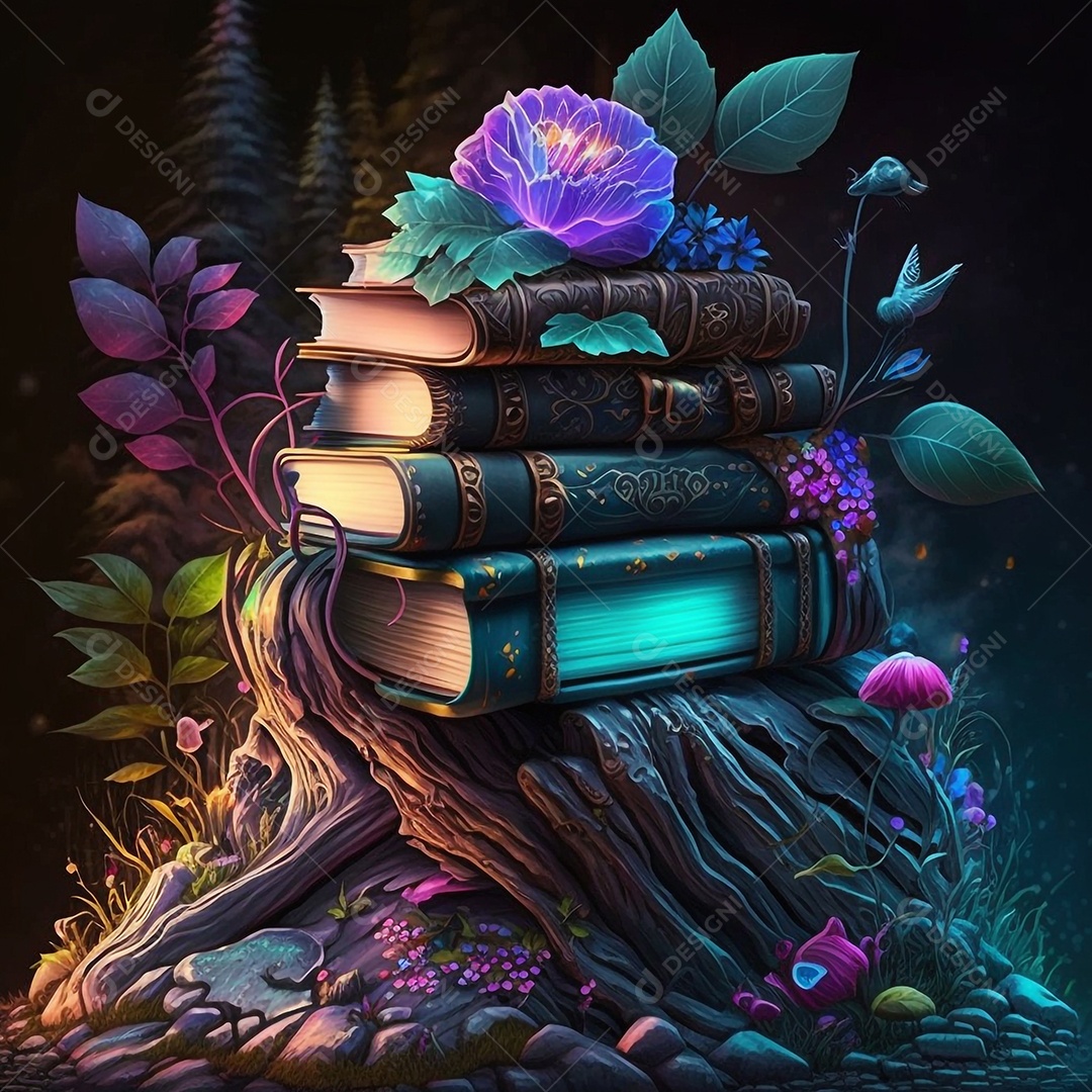 Floresta magica encantada