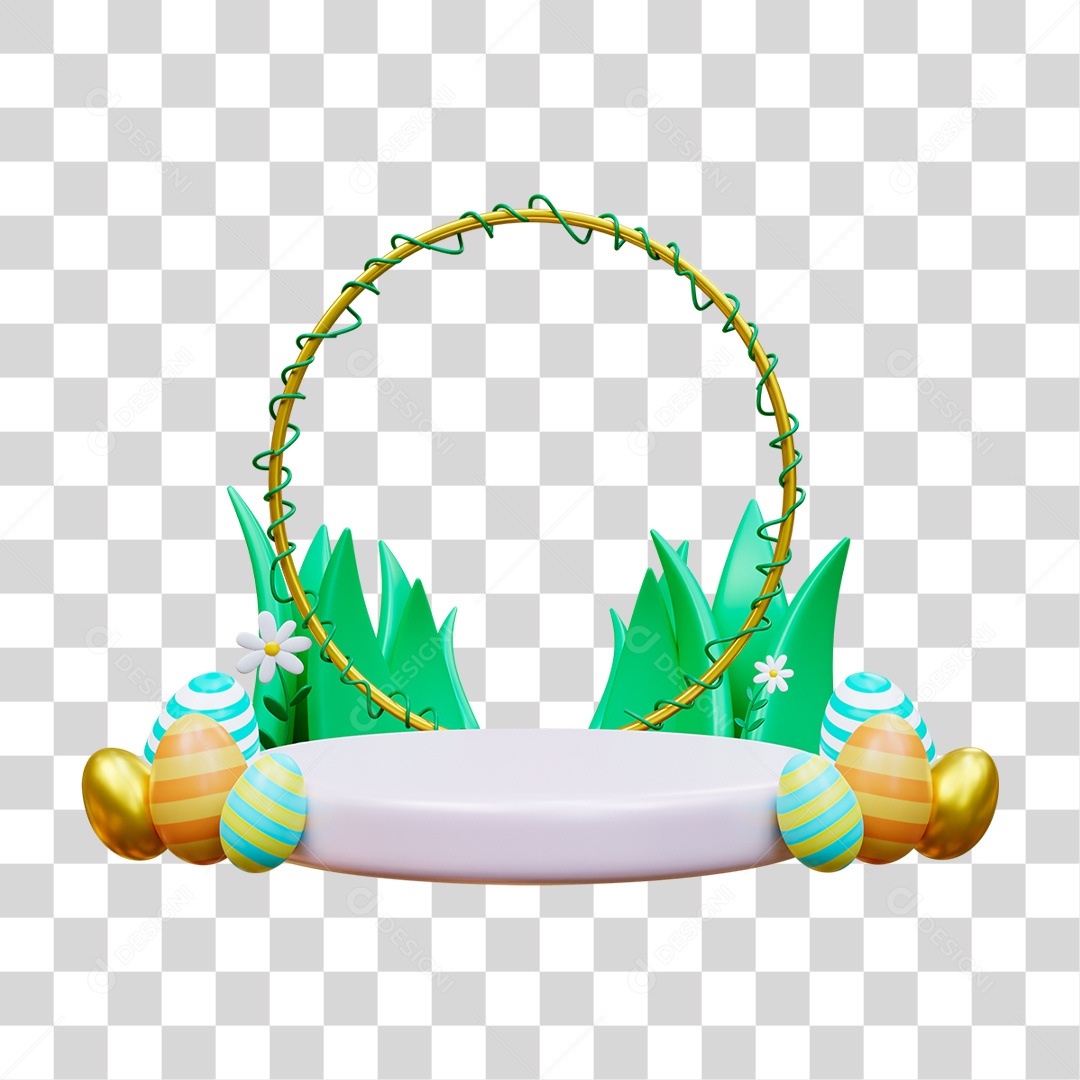 Ovos de Páscoa PNG Transparente