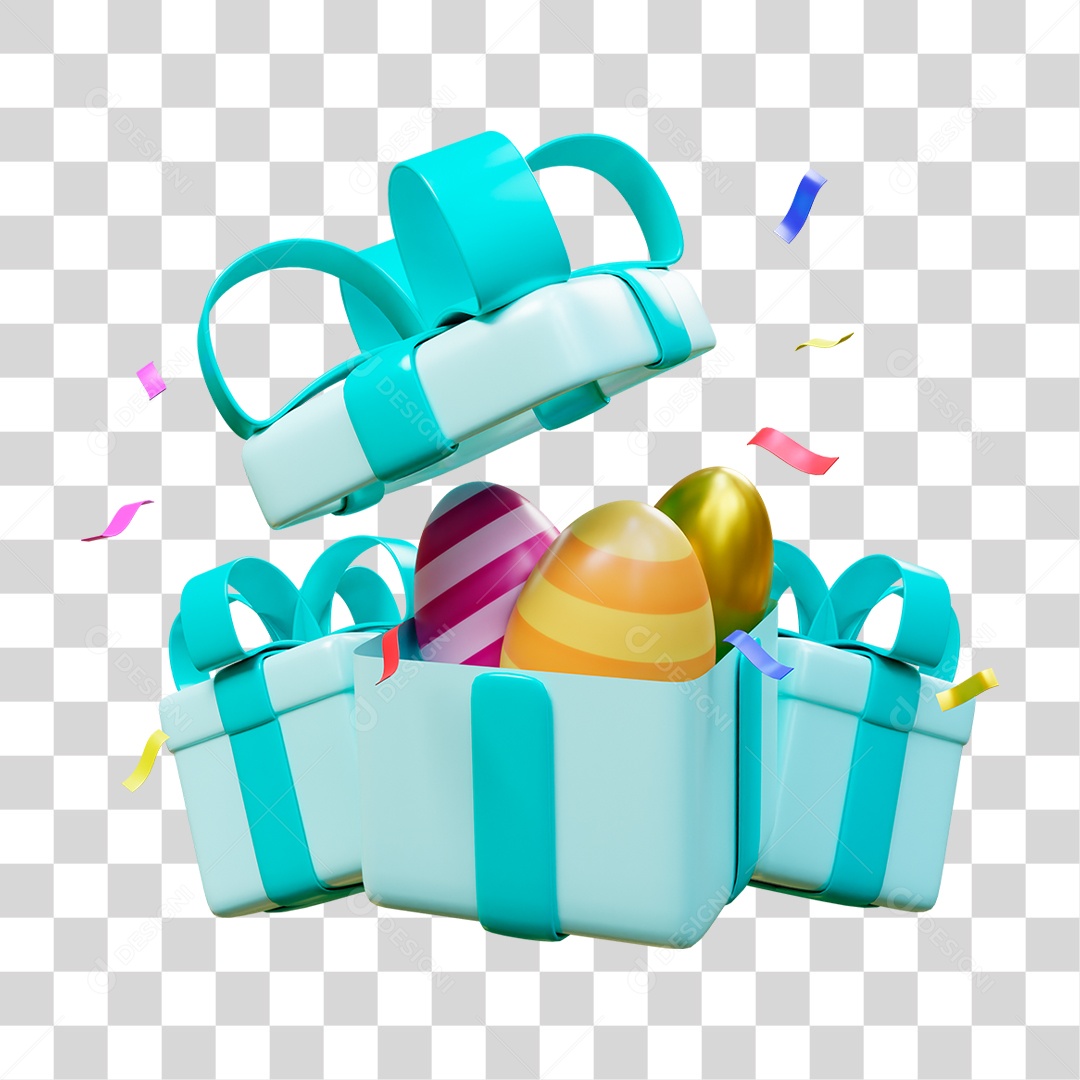 Ovos de Páscoa PNG Transparente