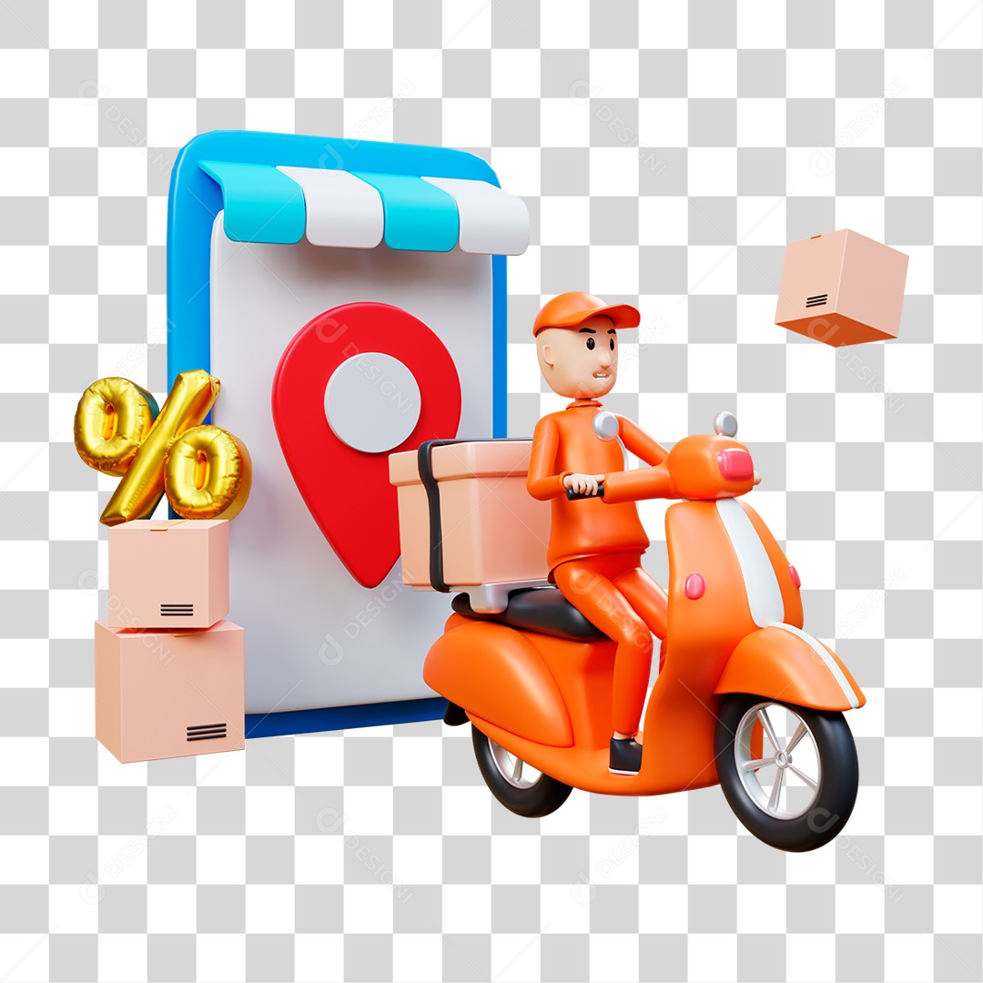 Entregas PNG Transparente