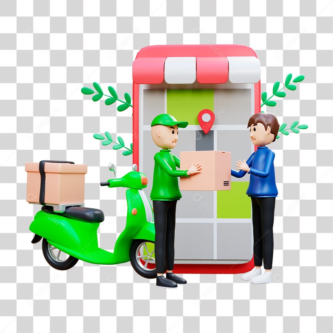 Entregas PNG Transparente