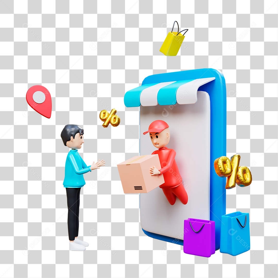 Entregas PNG Transparente