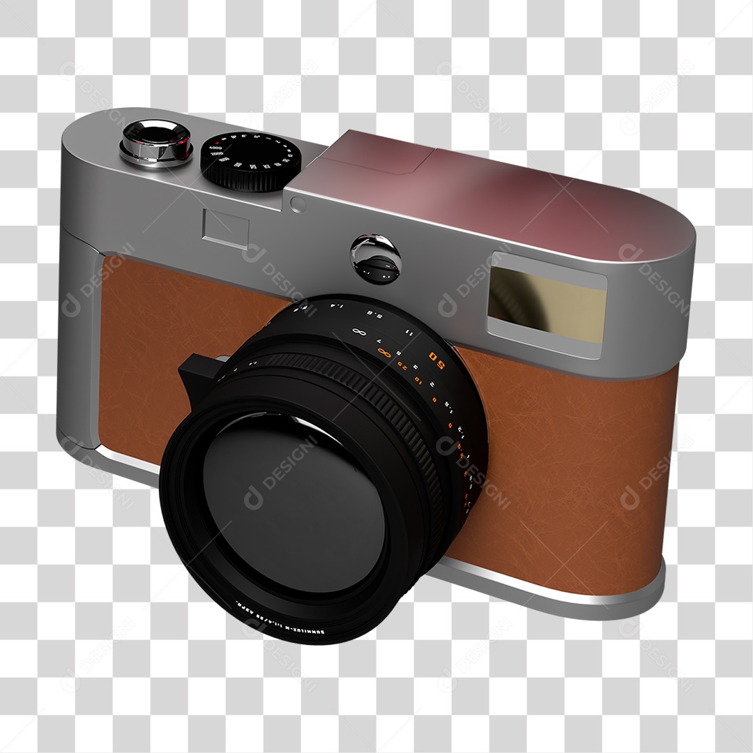 Câmera Fotográfica PNG Transparente