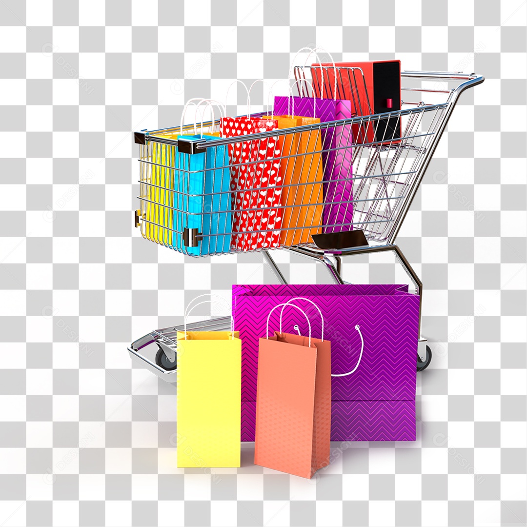 Carrinho de Compras PNG Transparente