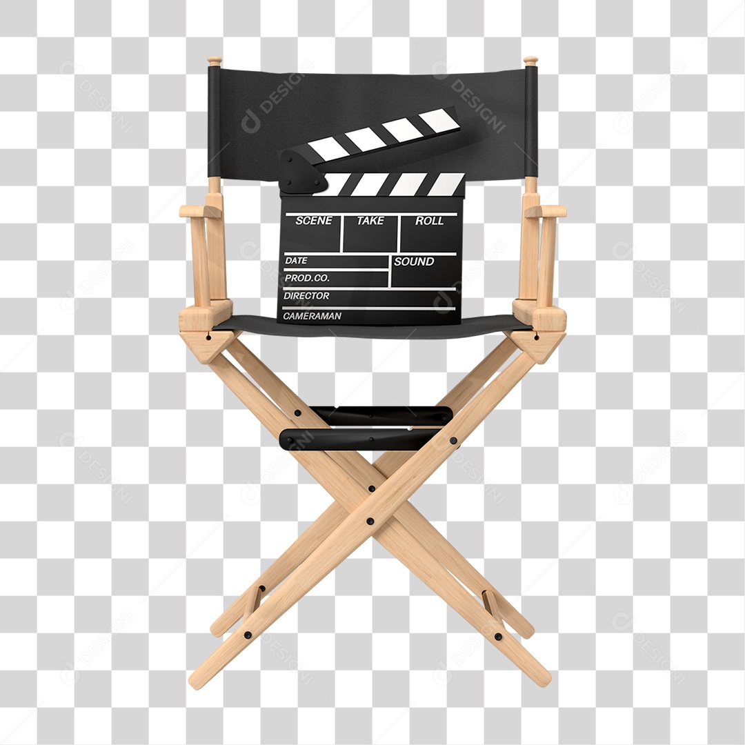 Cadeira do Diretor PNG Transparente
