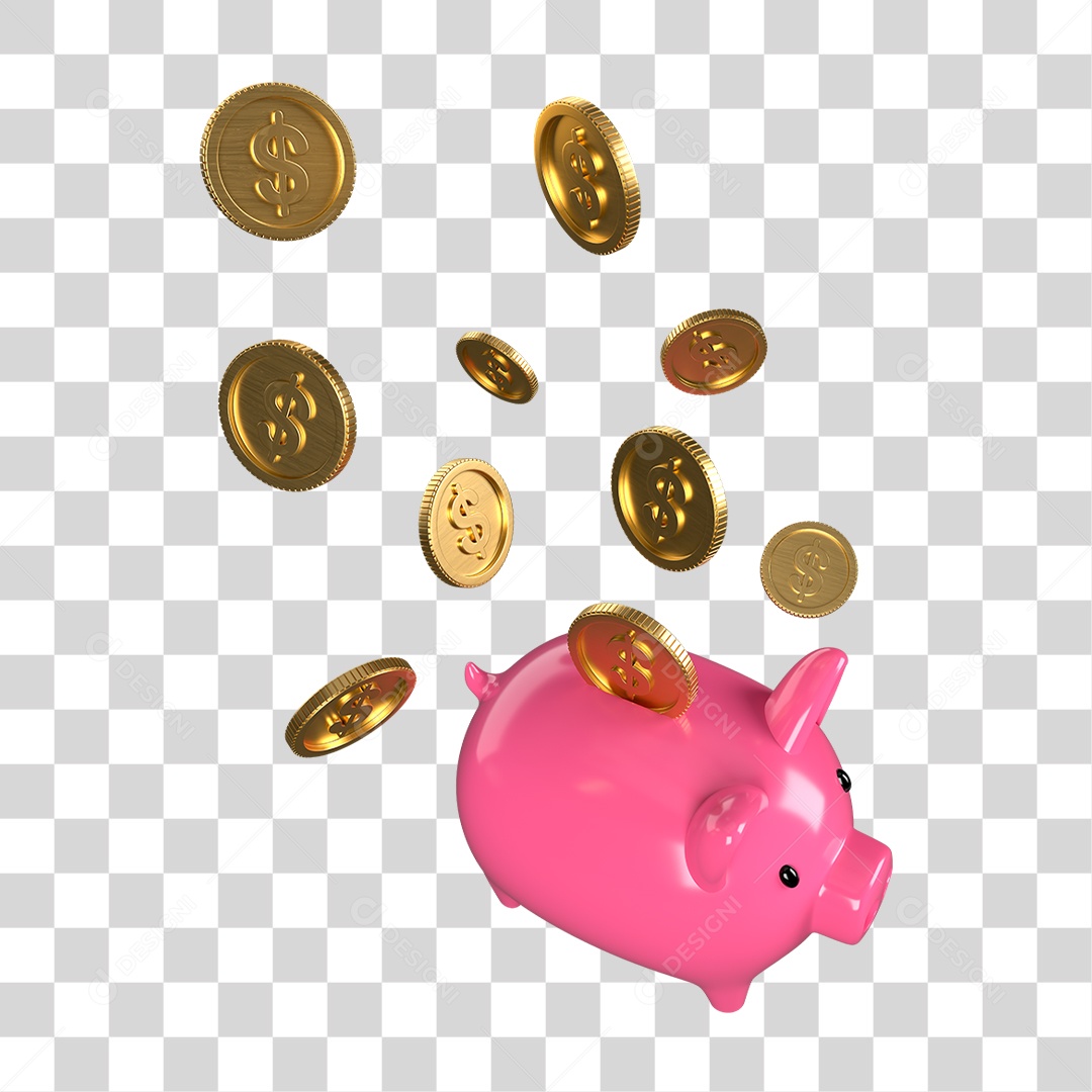 Moedas PNG Transparente