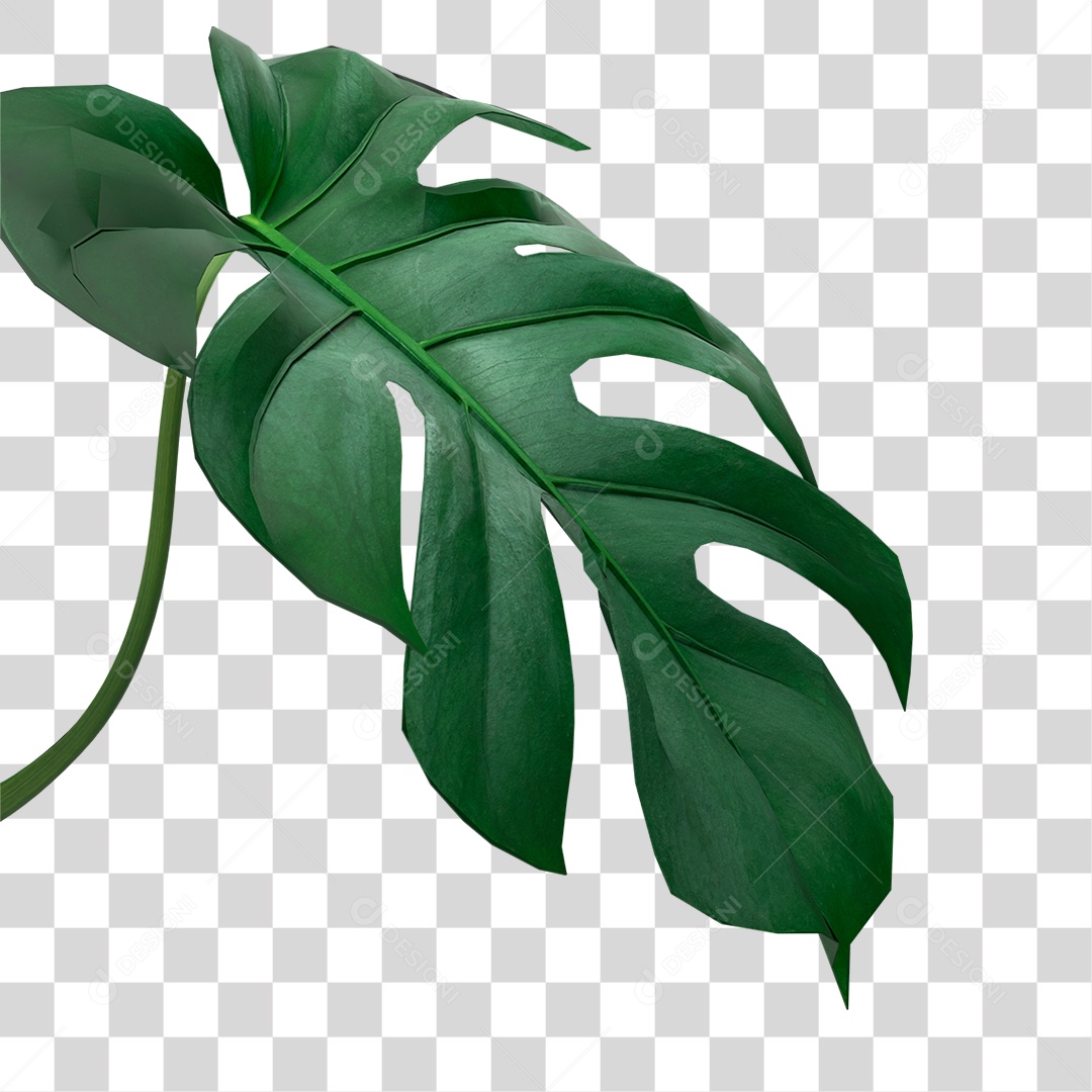 Folha Verde PNG Transparente