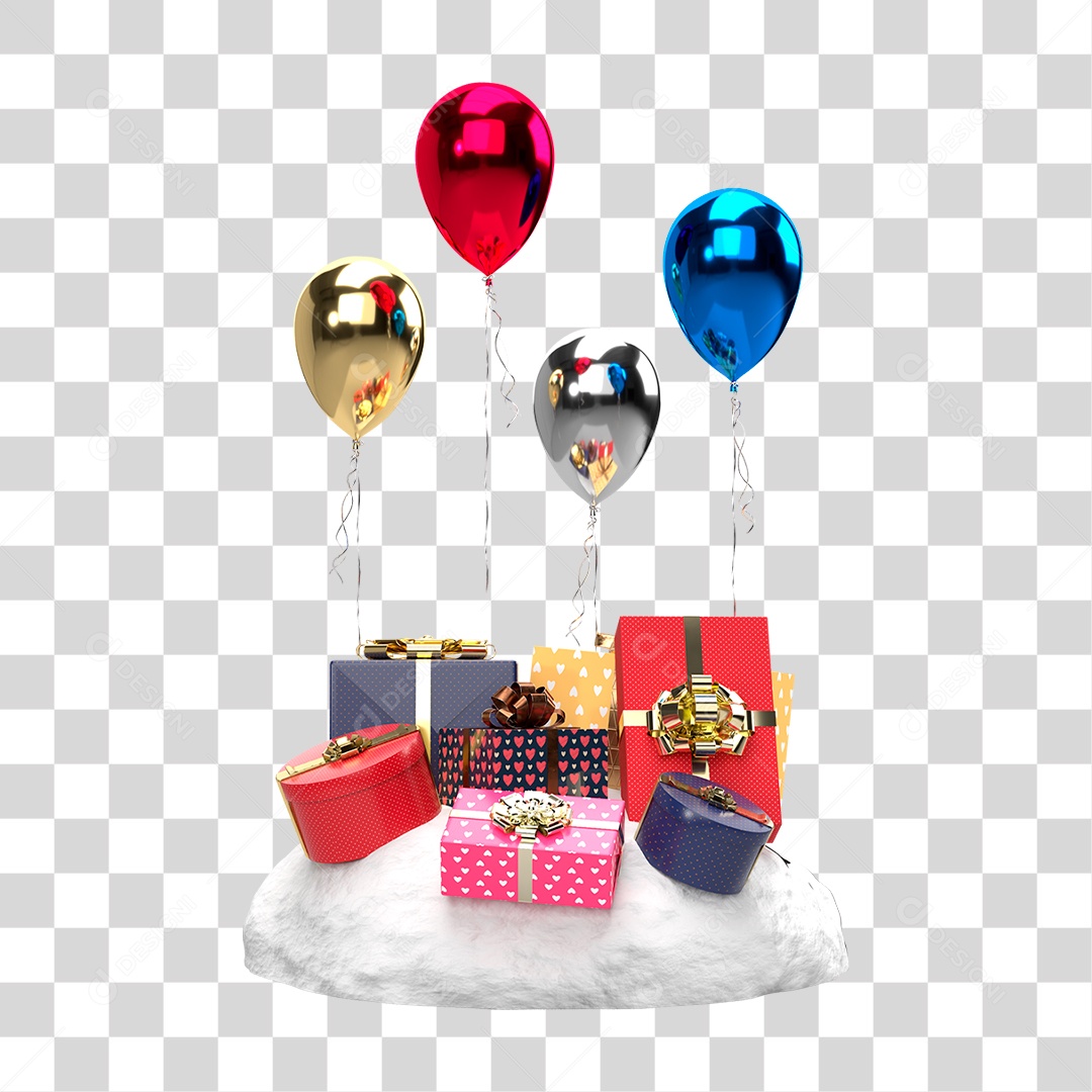 Balões PNG Transparente