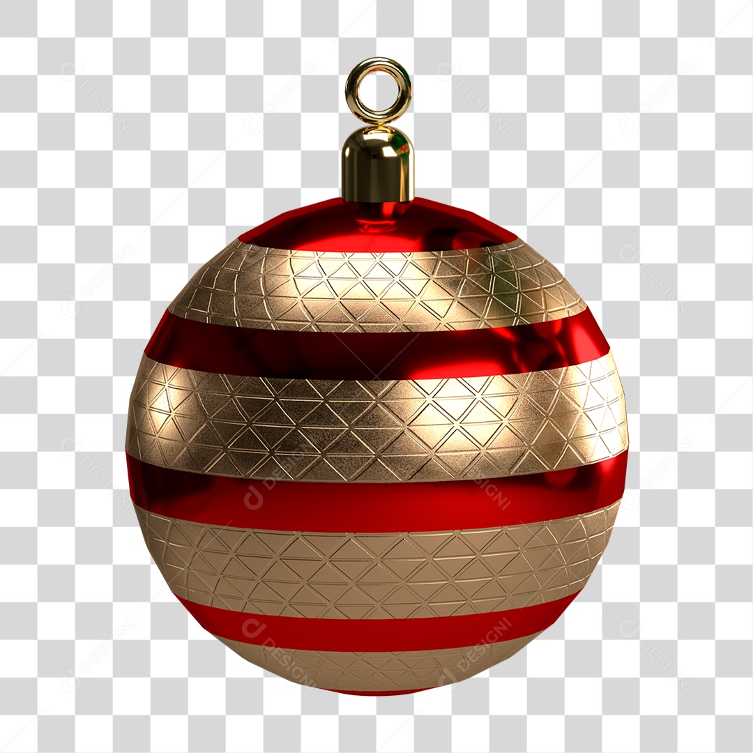 Bola de Enfeite PNG Transparente