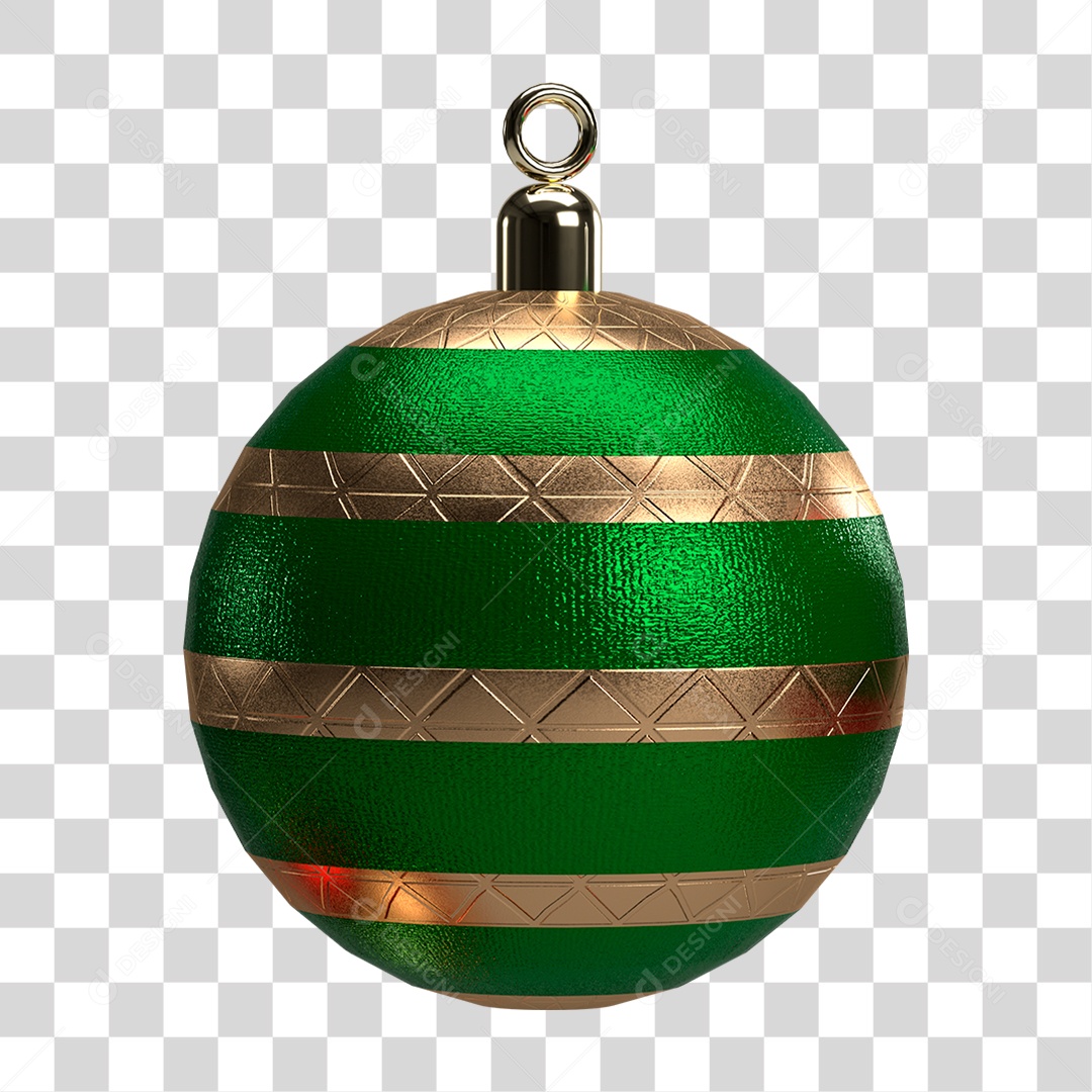 Bola de Enfeite PNG Transparente