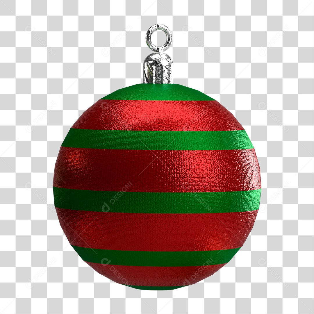 Bola de Enfeite PNG Transparente