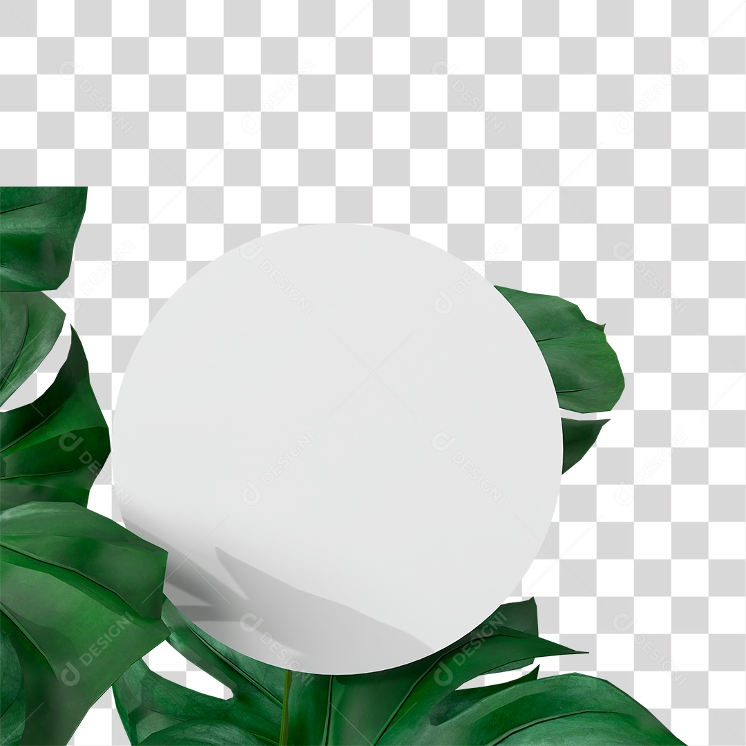 Folha Verde PNG Transparente