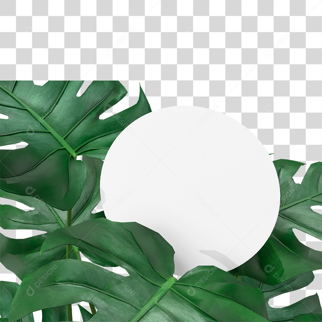 Folha Verde PNG Transparente