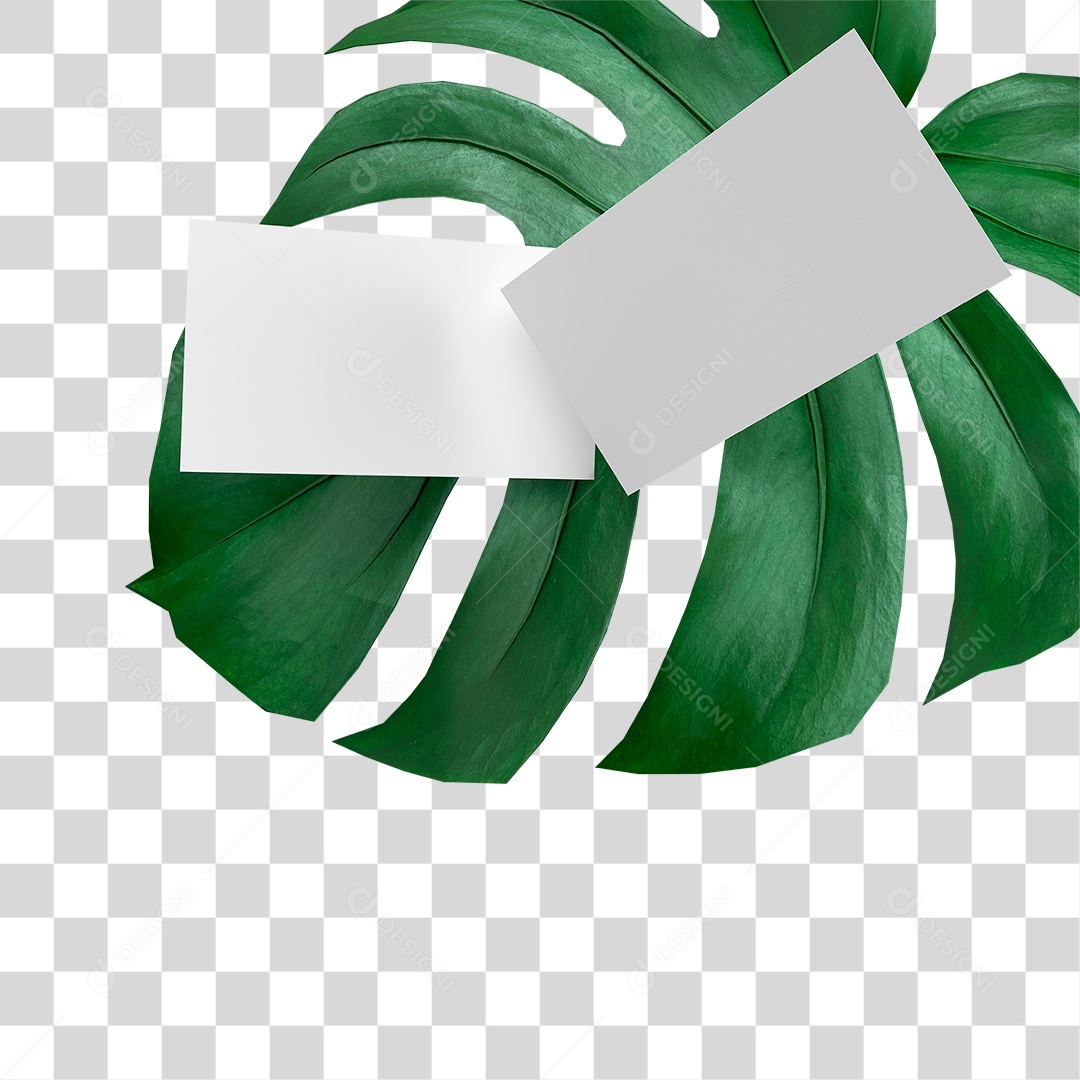 Folha Verde PNG Transparente