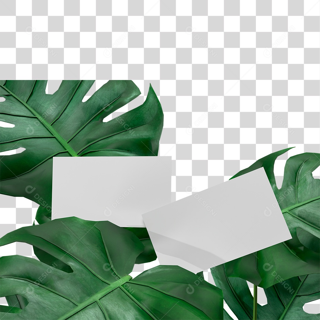 Folha Verde PNG Transparente