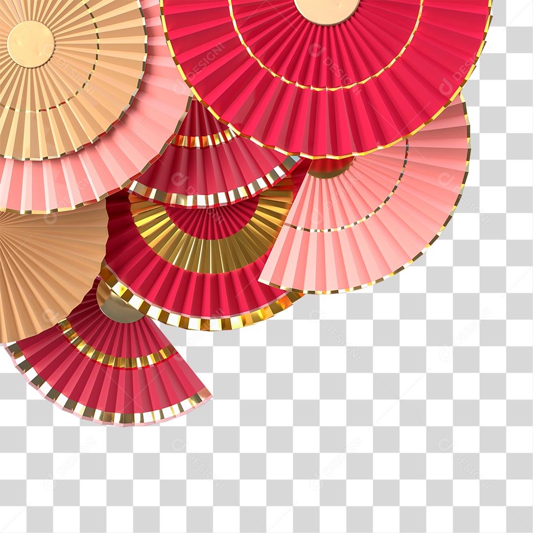 Leque PNG Transparente