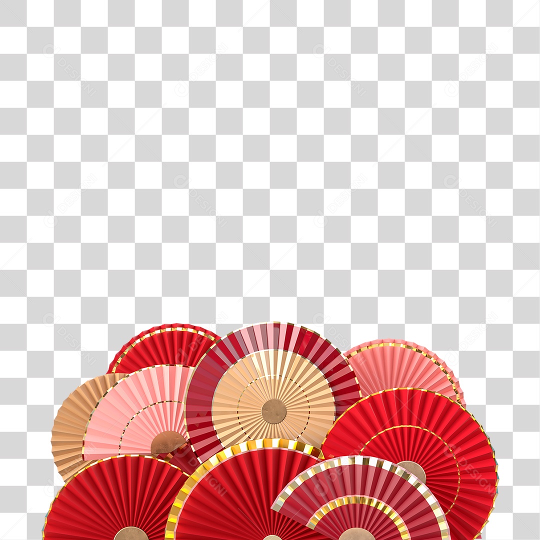 Leque PNG Transparente