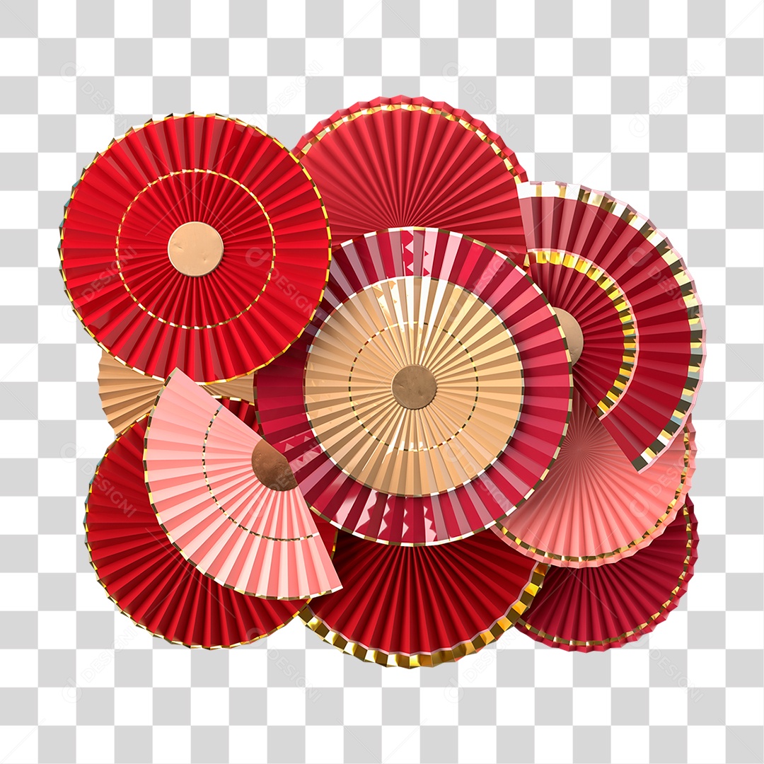 Leque PNG Transparente