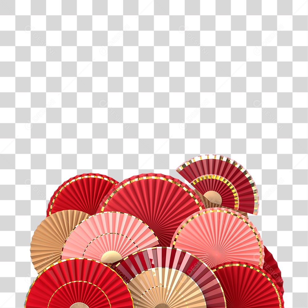 Leque PNG Transparente