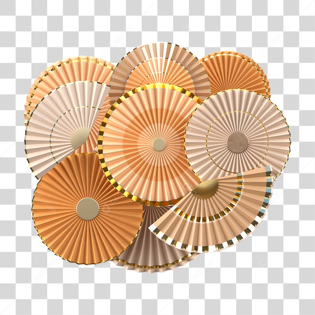 Leque PNG Transparente