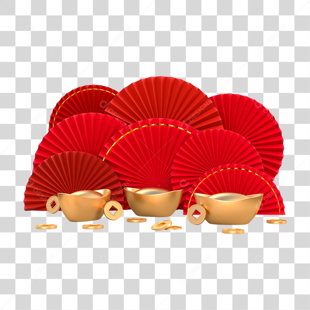 Leque PNG Transparente