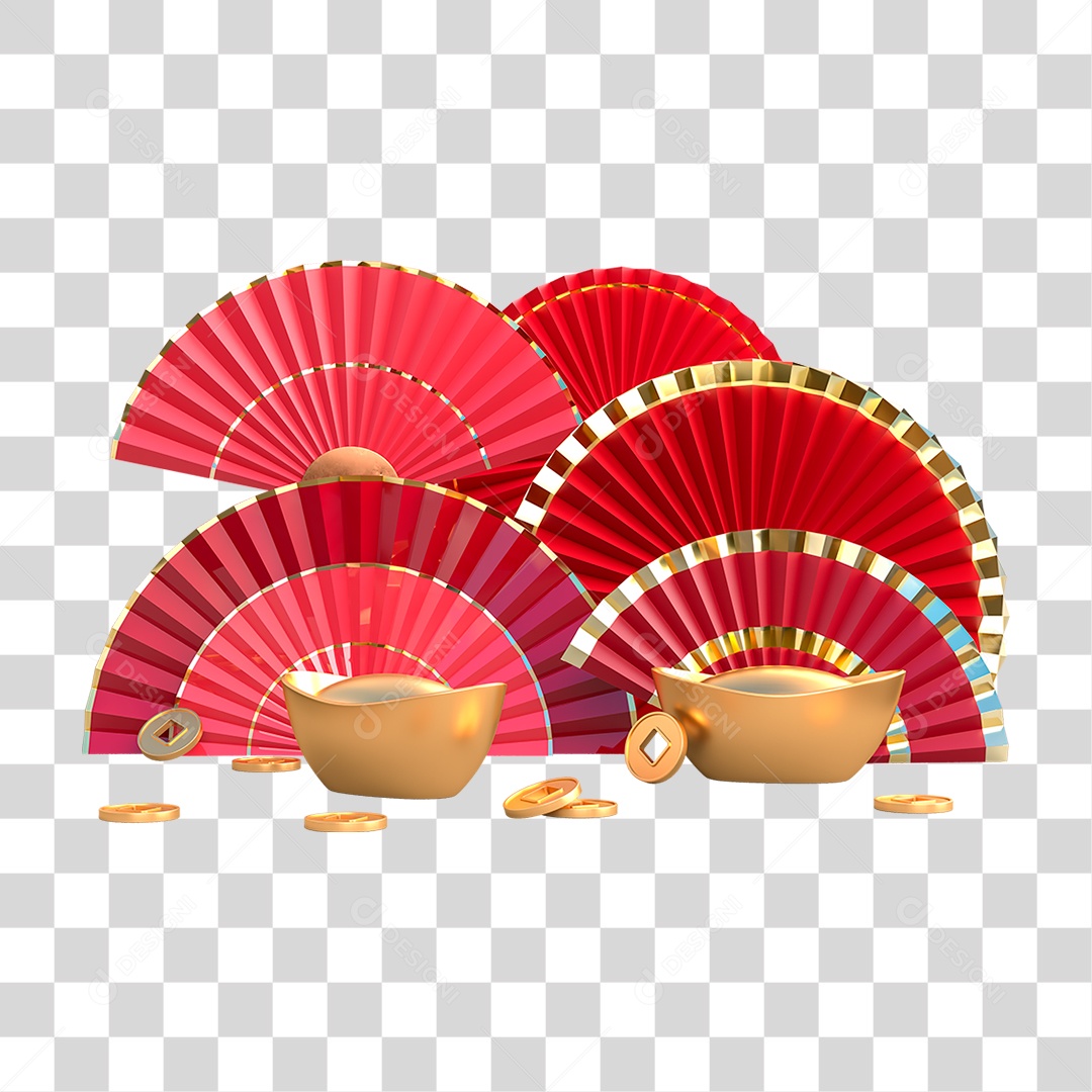 Leque PNG Transparente