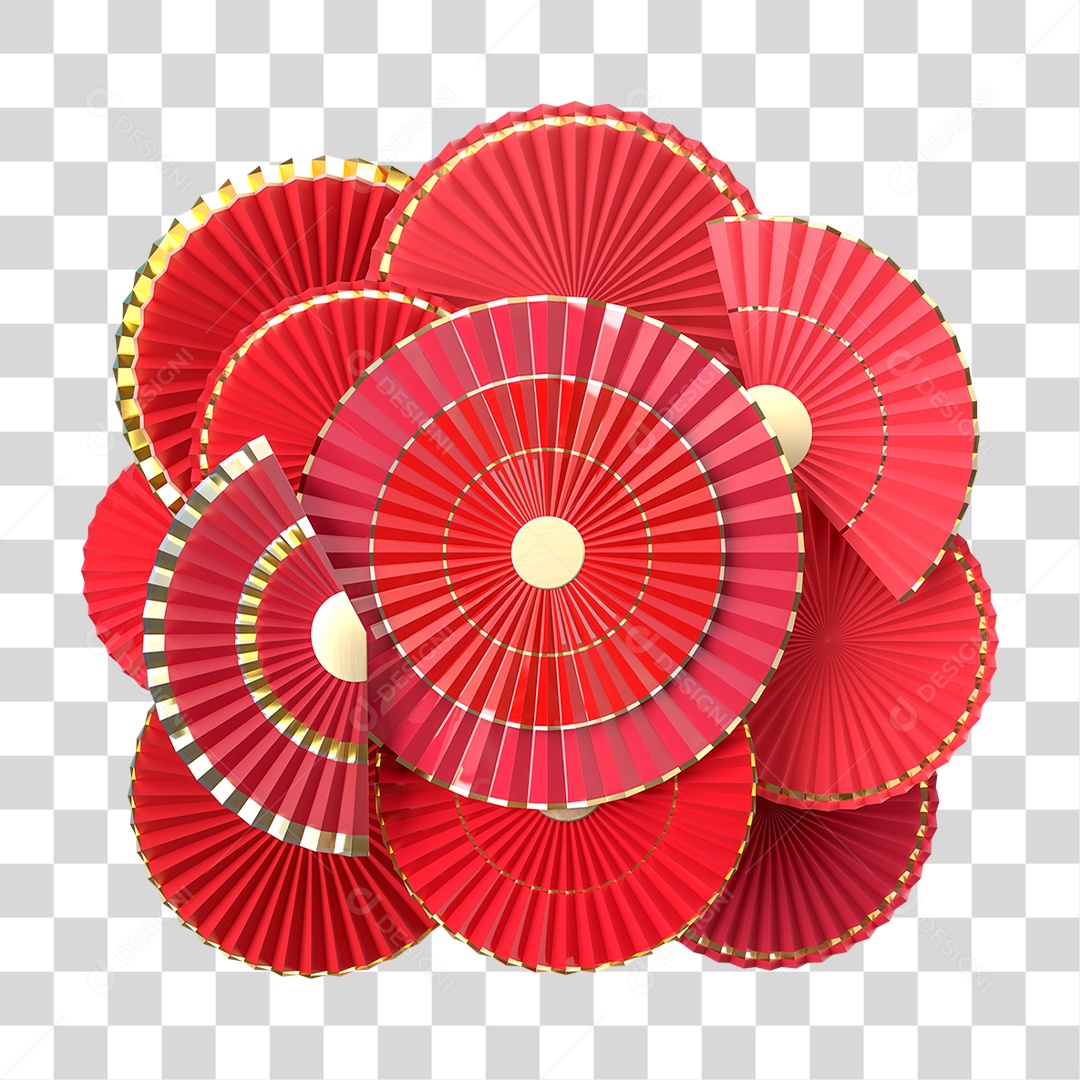 Leque PNG Transparente